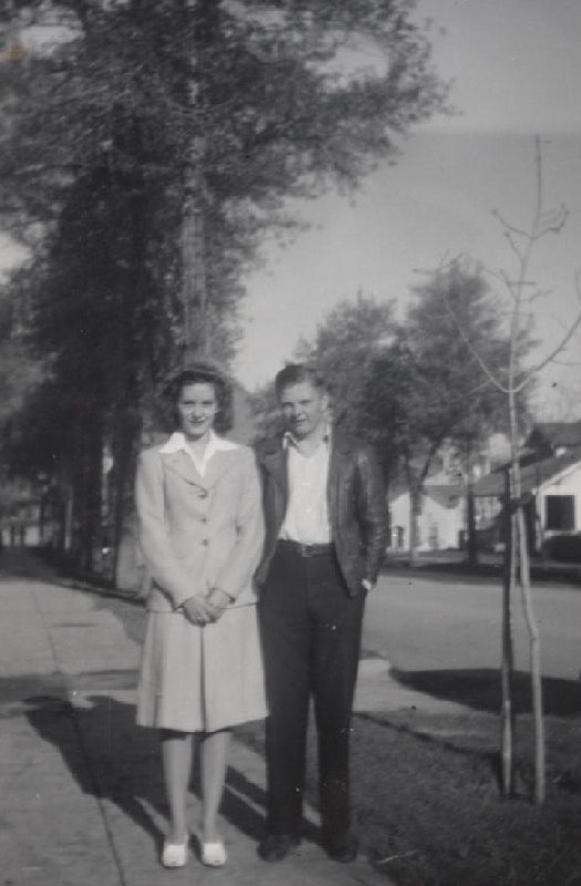 John and Roberta - Married 1943